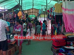 Pasar Senggol Kotabunan Diserbu Pembeli